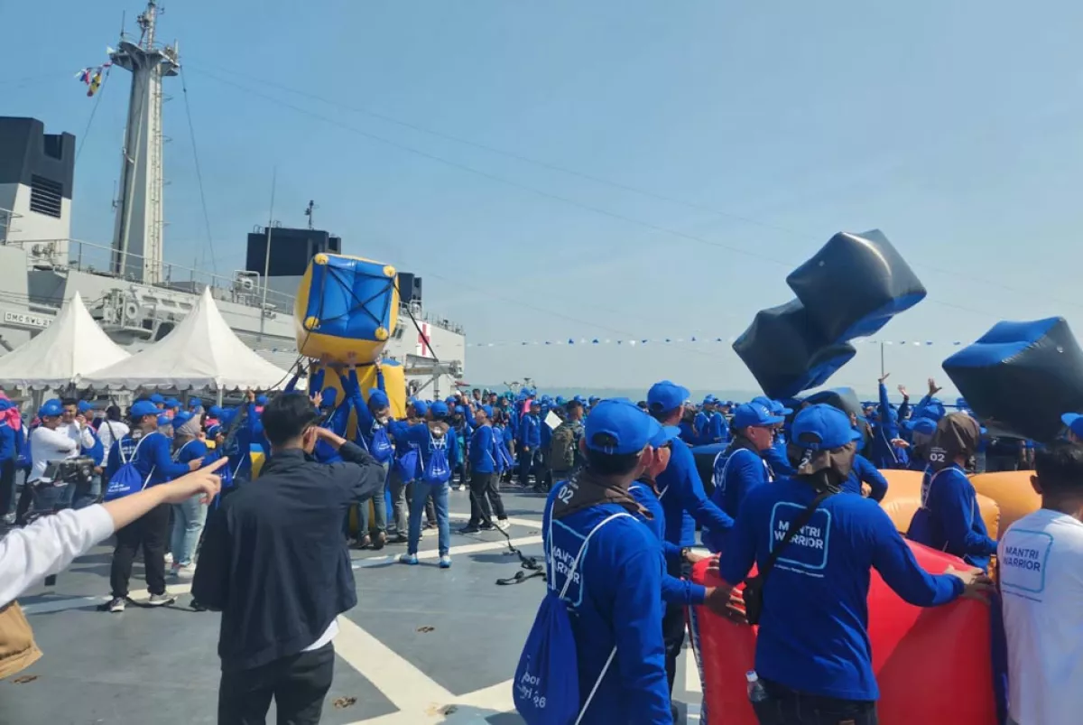 BRI memperkuat kompetensi dan solidaritas Mantri sebagai garda terdepan layanan perbankan mikro melalui Jambore Mantri BRI 2026 di Surabaya